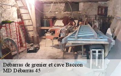 Débarras de grenier et cave  baccon-45130 MD Débarras 45