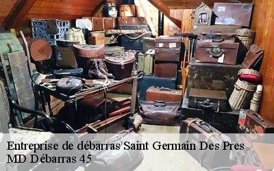 Entreprise de débarras  saint-germain-des-pres-45220 MD Débarras 45