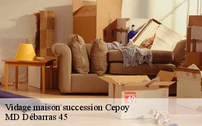 Vidage maison succession  cepoy-45120 MD Débarras 45