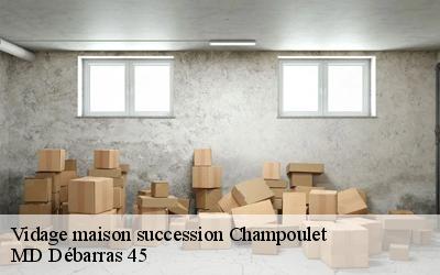 Vidage maison succession  champoulet-45420 MD Débarras 45