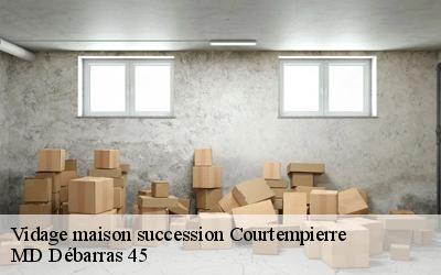 Vidage maison succession  courtempierre-45490 MD Débarras 45