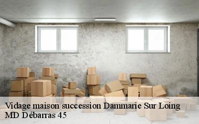 Vidage maison succession  dammarie-sur-loing-45230 MD Débarras 45
