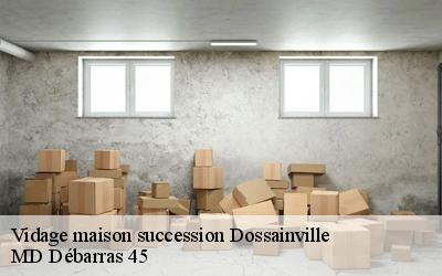 Vidage maison succession  dossainville-45300 MD Débarras 45