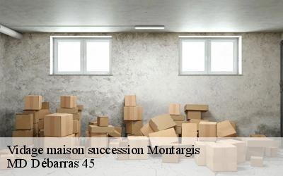 Vidage maison succession  montargis-45200 MD Débarras 45